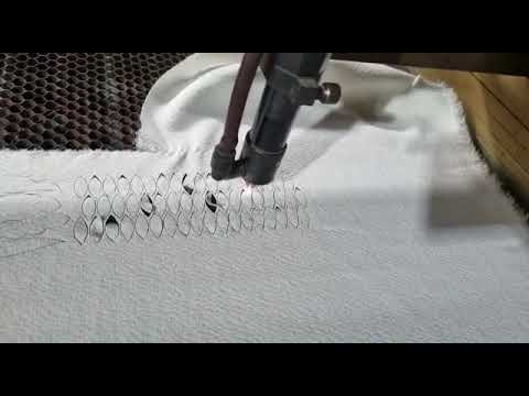 Cnc machine non matel laser cutting services on patches, in ...