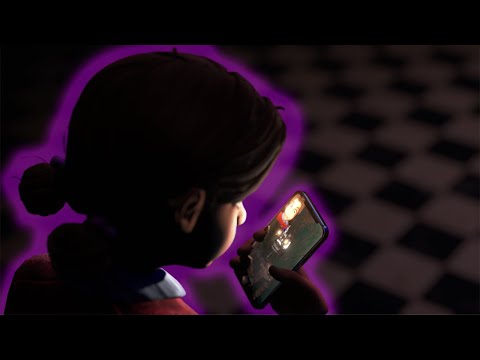 [FNaF:SB Ruin/Blender] Cassie facetimes the Mimic