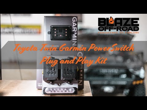 Toyota Twin Garmin PowerSwitch Install - Blaze Off-Road