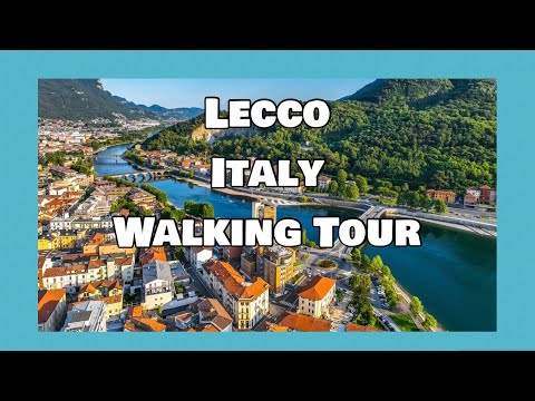 4K LECCO ITALY WALKING TOUR