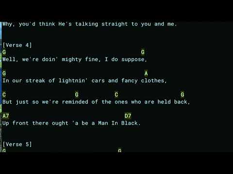 Man In Black - Johnny Cash