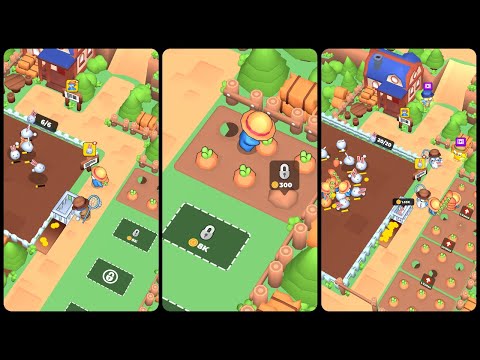 Bunny Farm Tycoon Game Gameplay Android Mobile