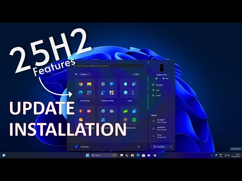 Windows 11 25H2 Update Installation – First Look & Hands-On