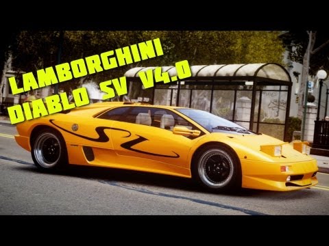 GTA IV | Lamborghini Diablo SV v4.0