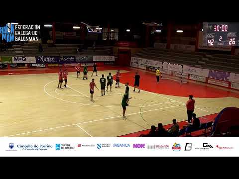 1ª Autonomica Masculina. J:2. Balonmano Porriño - Balonman Pabellon Ourense