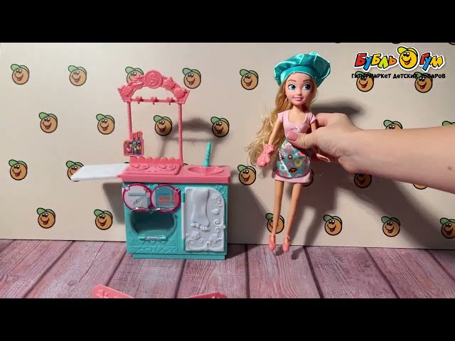 Набор игровой ZURU Sparkle Girlz кукла повар с аксессуарами - видео