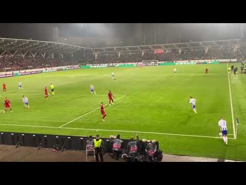 HJK Helsinki vs AS Roma (corner kick Santeri Hostikka) (UEFA Europa League)