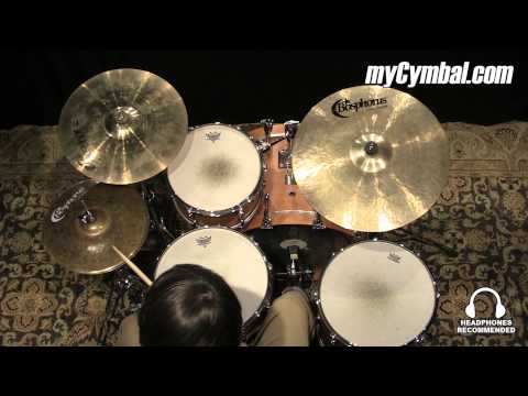 Used Bosphorus 13" Turk Series Dark Hi Hat Cymbals (UK13HD-1081214A)