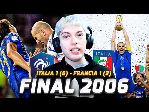 DAVOO XENEIZE REACCIONA AL FRANCIA 1 (3) ITALIA 1 (5) - FINAL DEL MUNDIAL 2006