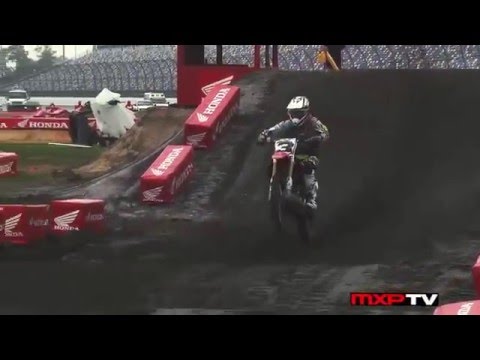Eli Tomac Wheel Taps The Whoops At Daytona MXPTV