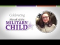 2018 Month of the Military Child - Grace