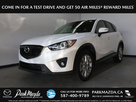 WHITE 2015 Mazda CX-5  Review Sherwood Park Alberta - Park Mazda