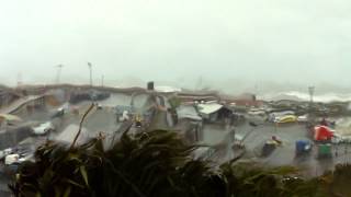 preview picture of video 'Rosslare Port in Storm'