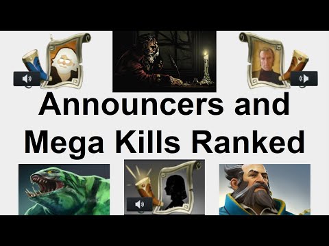 Dota 2 Announcer Pack Tier List