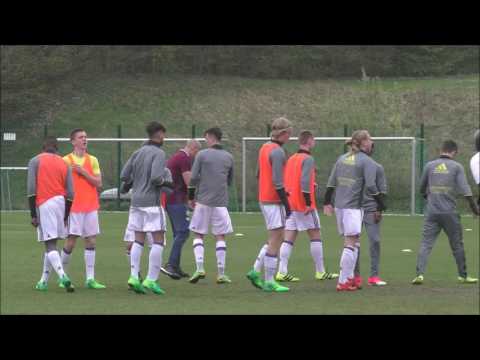 Andonline PO1 U19 Anderlecht - Zulte Waregem Warming up RSCA