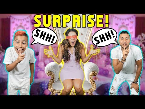 BIRTHDAY SURPRISE!!! **Best REACTION Ever** | The Royalty Family