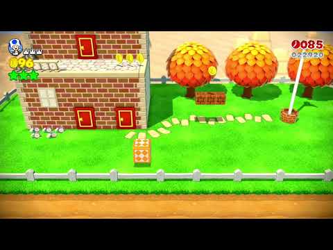 Super Mario 3D World [Switch] 10-4 100% Speedrun - Time: 17