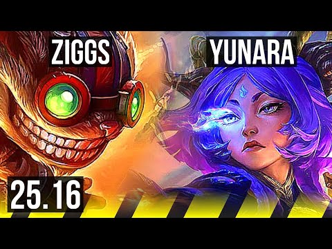 ZIGGS & Xerath vs YUNARA & Leona (ADC) | NA Master | 25.16
