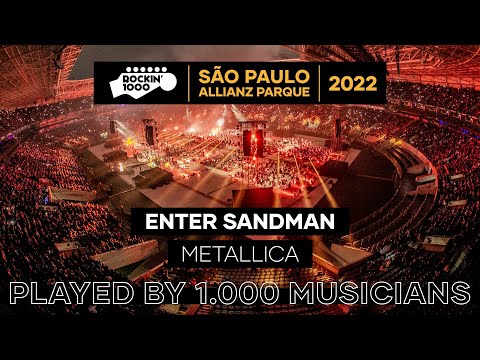 Enter Sandman, Metallica with 1.000 musicians | São Paulo 2022