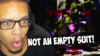 FNaF 3 Tribute Collab - Springtrap by Madame Macabre REACTION || HE ALWAYS COME BACK