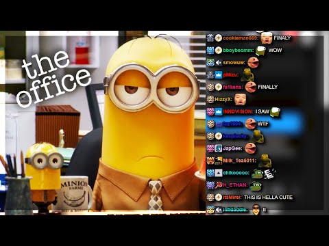 Twitch Chat Reacts to Minions Opening Credits   The Office US