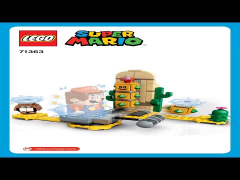 LEGO instructions - Super Mario - 71363 - Desert Pokey