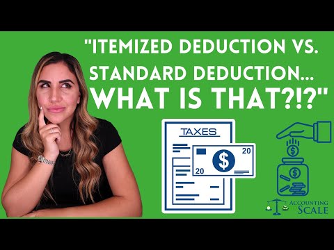 YouTube video about Weighing Pros and Cons: Standard Deduction or Itemizing?