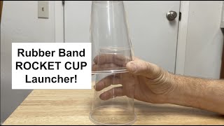 Make This SIMPLE Cup Rocket Launcher at Home