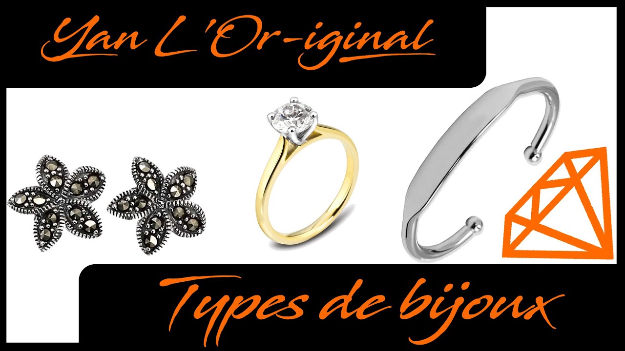 Les différents types de bijoux : Solitaire, esclave et marcassites