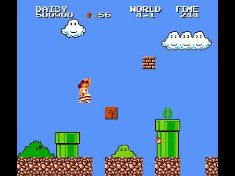 Super Mario Bros.: The Lost Levels Daisy Edition - World 4-1