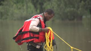 Bath Township rescue from creek