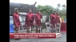 preview picture of video 'Pesta Rakyat dan Seni 2013 - Pemilihan Ketua RW dan RT (PILKARET) Kledokan'