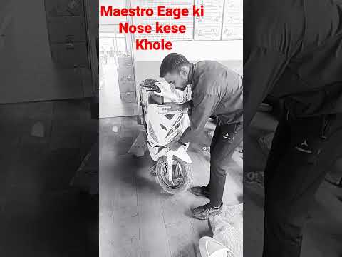 Maestro Eage ki nose kese khole #hero #bikelover #bike #bikeride #heroic #prem637