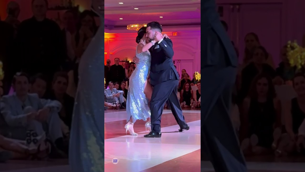 Video thumbnail for Clarisa Aragón & Jonathan Saavedra tango to “Mimosa” by Francisco Canaro at SoCal 8/8