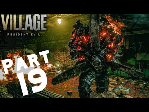 RESIDENT EVIL 8 VILLAGE Walkthrough Gameplay Part 19 - STURM BOSS (FULL GAME)