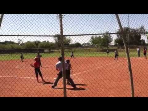 softball aubrey chavez 2012 2 at bat
