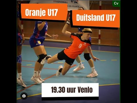 Oranje U17 tegen Duitsland U17
