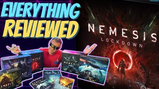 Nemesis Lockdown Board Game Review & Stretch Goals, Expansions & Base Game