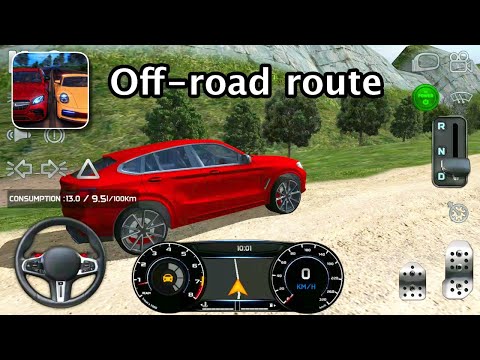 BMW X4 In Real Driving Sim  | Off-road Route |  Android IOS Gameplay HD #9