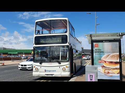 EURO 2 BEAST: Route 19 | W643RND/17643 - Stagecoach North East: Dennis Trident/ALX400
