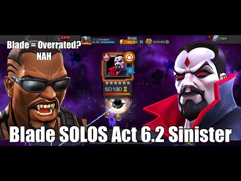 Blade SOLOs Act 6.2.2 Sinister Boss - Marvel Contest of Champions