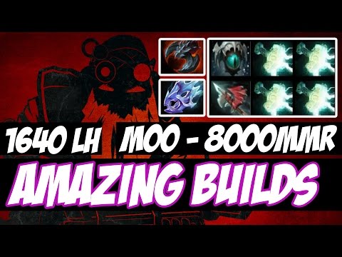 MOO, AN 8K PLAYER, WITH 1640 LAST HITS - Amazing Builds vol 15 - Dota 2