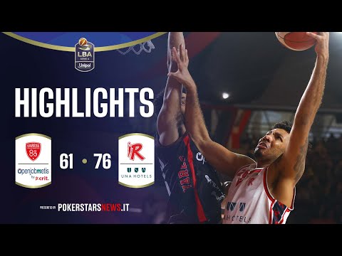 Openjobmetis Varese - UNA Hotels Reggio Emilia | PokerstarsNews Highlights Serie A Unipol 2025/2026