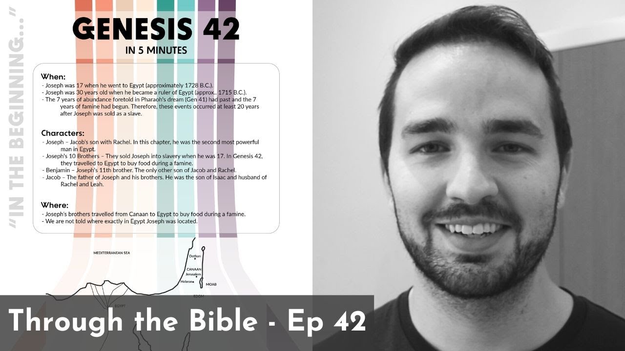 Genesis 42 Summary in 5 Minutes - 5MBS