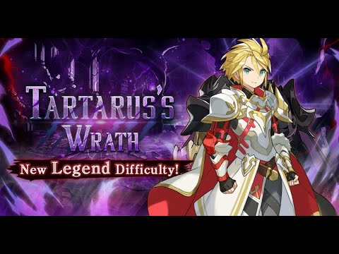 Dragalia Lost - Solo Legend Tartarus First Clear (Chitose, Gala Euden, Ilia, Hildegarde)