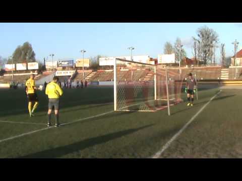 Ostrovia 1909 - KKS Kalisz - 20.04.2016 - rzuty karne w meczu 1/2 finału PP