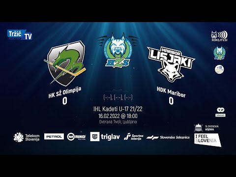 U-17 IHL 16.2.2022 HK SŽ Olimpija - HDK Maribor