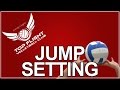 volleyball how to jump setting training