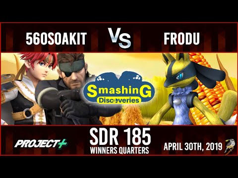 SDR185 P+ Winners Quarters: 560soakit (Snake/Roy) vs FroDu (Lucario)