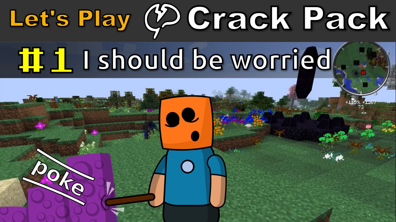 Minecraft - CrackPack #1 | I Should Be Worried